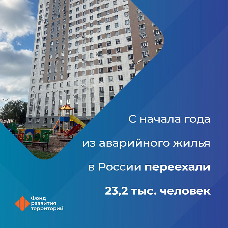 Ильшат Шагиахметов: С начала года из аварийного жилья в России переехали 23,2 тыс. человек